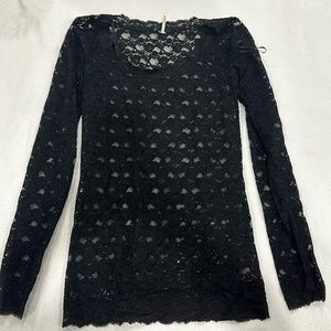 Free people lace top